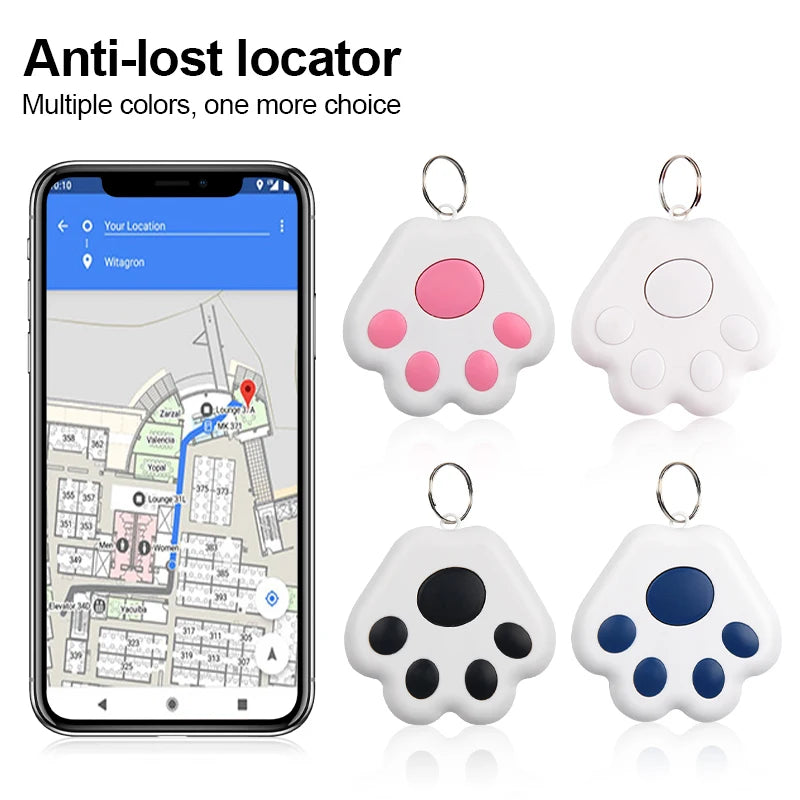 Bluetooth anti-lost finder for pets, bags, and car locator
