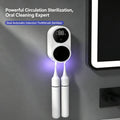 Mini Portable Rechargeable Travel Toothbrush Sterilizer Induction Switch with Charge Display UV Toothbrush Sterilizer Case