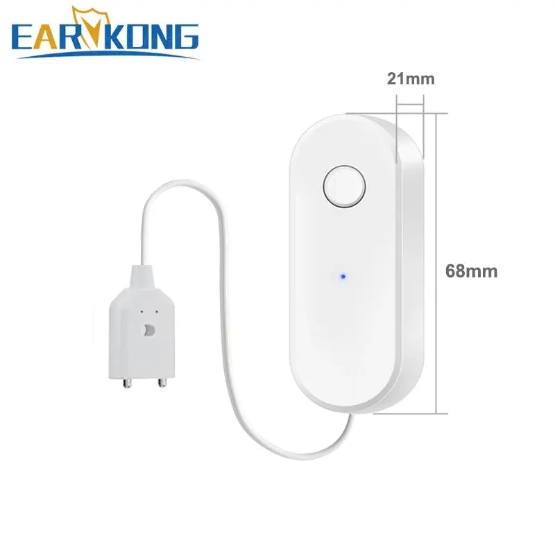 Tuya WiFi Smart Water Leak Sensor Liquid Leakage Alarm Overflow Level Detector Flood Protection SmartLife APP