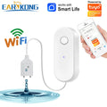 Tuya WiFi Smart Water Leak Sensor Liquid Leakage Alarm Overflow Level Detector Flood Protection SmartLife APP